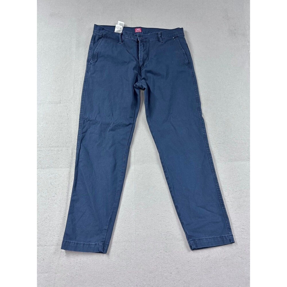 Levi’s XX Chino Standard Taper Mens Blue Chinos Casual Pants 34x32